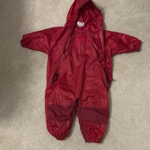 Toddler rain suit